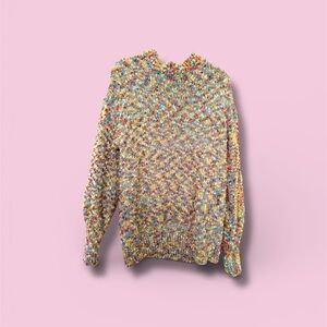 Source Unknown Multicolor Knit Sweater